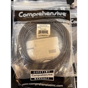 Comprehensive SPP-PP-25EXF‎ 25ft 1/4" Plug to RCA Premium Audio Cable New Sealed